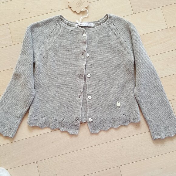 Patachou ! light pink knit cardigan (36M) - Picture 1 of 8